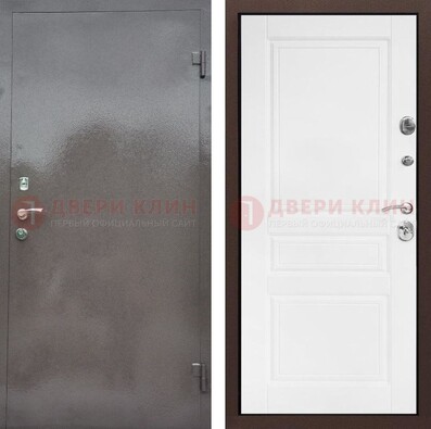 Входная стальная дверь с порошковым окрасом и МДФ внутри ДП-311 в Красногорске