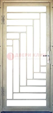 Железная решетчатая дверь с узором ДР-41 в Красногорске