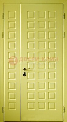 Салатовая тамбурная дверь ДТМ-28 в Красногорске