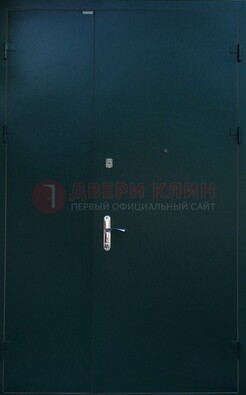 Черная тамбурная дверь ДТМ-36 в Красногорске