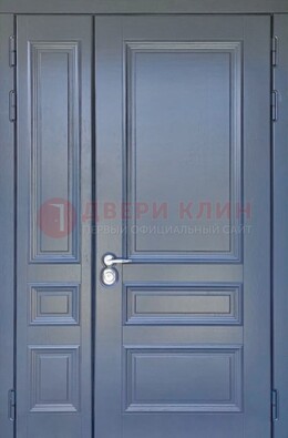 Темно-серая железная дверь с виноритом ДВТ-242 в Красногорске