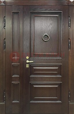 Полуторная металлическая дверь с виноритом ДВТ-253 в Красногорске